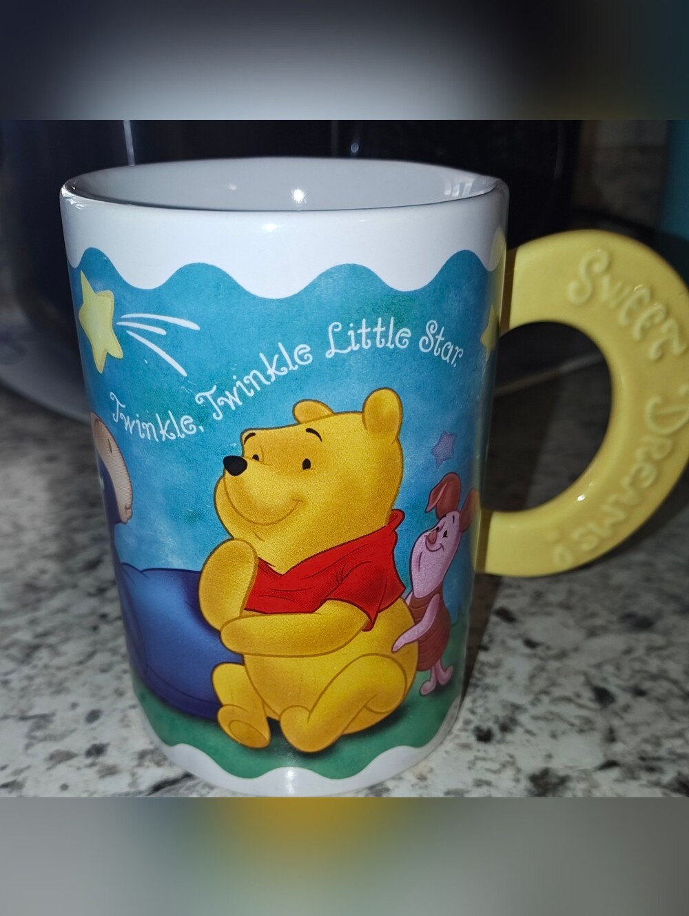 Disney Winnie the Pooh & Friends 16oz Night Time Mug .